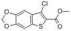 METHYL 7-CHLOROTHIENO[2,3-F][1,3]BENZODIOXOLE-6-CARBOXYLATE CAS#: 478400-02-1