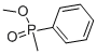 METHYL METHYLPHENYLPHOSPHINATE CAS#: 6389-79-3