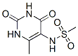 Methanesulfonamide, N-(1,2,3,4-tetrahydro-6-methyl-2,4-dioxo-5-pyrimidinyl)- (9CI) CAS#: 591725-91-6