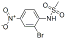 Methanesulfonamide, N-(2-bromo-4-nitrophenyl)- CAS#: 51765-50-5