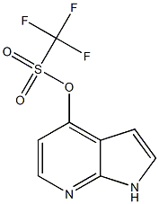 Methanesulfonic acid, trifluoro-, 1H-pyrrolo[2,3-b]pyridin-4-yl ester (9CI) CAS#: 479552-94-8