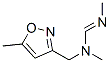 Methanimidamide, N,N-dimethyl-N-[(5-methyl-3-isoxazolyl)methyl]- (9CI) CAS#: 476364-22-4