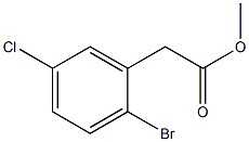 Methyl 2-(2-broMo-5-chlorophenyl)acetate CAS#: 455957-76-3