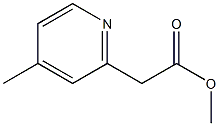 Methyl 2-(4-Methylpyridin-2-yl)acetate CAS#: 59310-39-3
