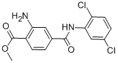 Methyl 2-amino-4-(((2,5-dichlorophenyl)amino)carbonyl)benzoate CAS#: 59673-82-4