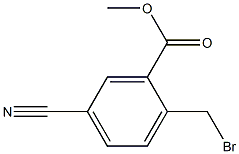 Methyl 2-(broMoMethyl)-5-cyanobenzoate CAS#: 421551-82-8