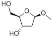Methyl-2-deoxy-beta-D-ribofuranoside CAS#: 51255-18-6