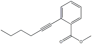 Methyl 2-(hex-1-yn-1-yl)benzoate CAS#: 462637-40-7