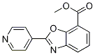 Methyl 2-(pyridin-4-yl)-1,3-benzoxazole-7-carboxylate CAS#: 579525-07-8