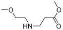 Methyl 3-[(2-methoxyethyl)amino]propanoate CAS#: 55694-53-6