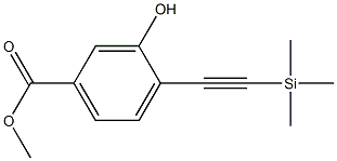 Methyl 3-hydroxy-4-((triMethylsilyl)ethynyl)benzoate CAS#: 478169-68-5