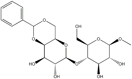 Methyl 4-O-[4,6-O-(phenylmethylene)-beta-D-galactopyranosyl]-beta-D-glucopyranoside CAS#: 56865-31-7