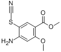 Methyl 4-amino-2-methoxy-5-thiocyanobenzoate CAS#: 59168-56-8