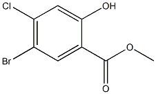 Methyl 5-bromo-4-chloro-2-hydroxybenzoate CAS#: 55488-81-8