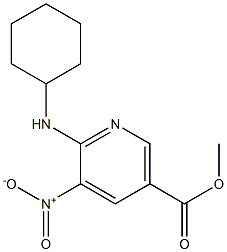 Methyl 6-(cyclohexylaMino)-5-nitronicotinate CAS#: 503859-33-4