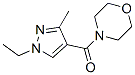 Morpholine, 4-[(1-ethyl-3-methyl-1H-pyrazol-4-yl)carbonyl]- (9CI) CAS#: 492424-00-7