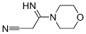 Morpholine, 4-(2-cyano-1-iminoethyl)- (9CI) CAS#: 54503-98-9