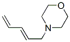 Morpholine,  4-(2,4-pentadienyl)-  (9CI) CAS#: 51180-43-9