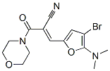 Morpholine,  4-[3-[4-bromo-5-(dimethylamino)-2-furanyl]-2-cyano-1-oxo-2-propenyl]-  (9CI) CAS#: 469906-86-3
