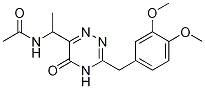 N-(1-(3-(3,4-diMethoxybenzyl)-5-oxo-4,5-dihydro-1,2,4-triazin-6-yl)ethyl)acetaMide CAS#: 439084-06-7