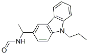 N-[1-(9-Propyl-9H-carbazol-3-yl)ethyl]formamide CAS#: 52916-25-3