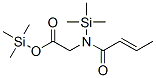 N-(1-Oxo-2-butenyl)-N-(trimethylsilyl)glycine trimethylsilyl ester CAS#: 55557-28-3