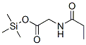 N-(1-Oxopropyl)glycine trimethylsilyl ester CAS#: 55836-38-9
