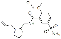 N-[[1-(allyl)-2-pyrrolidinyl]methyl]-5-(aminosulphonyl)-2-methoxybenzamide monohydrochloride CAS#: 51489-21-5