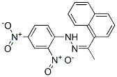 N-(1-naphthalen-1-ylethylideneamino)-2,4-dinitro-aniline CAS#: 5471-15-8