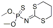 N-(1,3-Dithian-2-ylidene)phosphoramidothioic acid O,O-dimethyl ester CAS#: 5175-87-1