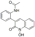 N-[2-(1,2-Dihydro-1-hydroxy-2-oxoquinolin-3-yl)phenyl]acetamide CAS#: 54833-78-2