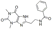 N-[2-(1,3-dimethyl-2,6-dioxo-7H-purin-8-yl)ethyl]benzamide CAS#: 5429-46-9