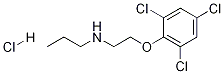 N-(2-(2,4,6-Trichlorophenoxy)ethyl)propan-1-aMine hydrochloride CAS#: 551952-55-7
