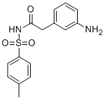 N-[2-(3-AMINO-PHENYL)-ACETYL]-4-METHYL-BENZENESULFONAMIDE CAS#: 402508-84-3