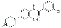 N-[2-AMINO-4-(4-METHYLPIPERAZINO)PHENYL]-3-CHLOROBENZENECARBOXAMIDE CAS#: 439107-46-7