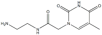 N-(2-AMinoethyl)-2-(5-Methyl-2,4-dioxo-3,4-dihydropyriMidin-1(2H)-yl)acetaMide CAS#: 546145-03-3