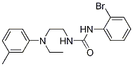 N-(2-Bromophenyl)-N'-[2-[ethyl(3-methylphenyl)amino]ethyl]-urea CAS#: 459429-39-1