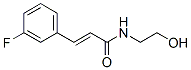N-(2-Hydroxyethyl)-3-(3-fluorophenyl)propenamide CAS#: 43196-22-1