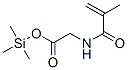 N-(2-Methyl-1-oxo-2-propenyl)glycine trimethylsilyl ester CAS#: 55836-40-3