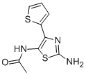 N-[2-amino-4-(2-thienyl)-1,3-thiazol-5-yl]acetamide CAS#: 518350-11-3