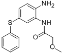 N-[2-amino-5-(phenylthio)phenyl]-2-methoxyacetamide CAS#: 58306-67-5