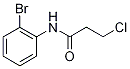 N-(2-bromophenyl)-3-chloropropanamide CAS#: 545364-03-2