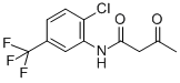 N-[2-chloro-5-(trifluoromethyl)phenyl]-3-oxobutanamide CAS#: 585-97-7