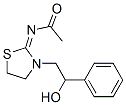 N-[3-(2-hydroxy-2-phenylethyl)-2-thiazolidinylidene]acetamide CAS#: 5028-81-9