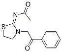 N-[3-(2-oxo-2-phenylethyl)thiazolidin-2-ylidene]acetamide CAS#: 6649-36-1
