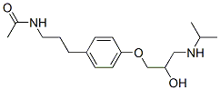 N-[3-[4-[2-Hydroxy-3-[(1-methylethyl)amino]propoxy]phenyl]propyl]acetamide CAS#: 57494-84-5