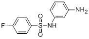 N-(3-AMINO-PHENYL)-4-FLUORO-BENZENESULFONAMIDE CAS#: 436089-66-6