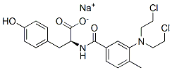 N-[3-[Bis(2-chloroethyl)amino]-4-methylbenzoyl]-L-tyrosine sodium salt CAS#: 52616-30-5