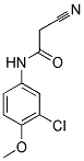 N-(3-CHLORO-4-METHOXY-PHENYL)-2-CYANO-ACETAMIDE CAS#: 438030-67-2