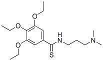 N-[3-(Dimethylamino)propyl]-3,4,5-triethoxybenzothioamide CAS#: 47354-67-6